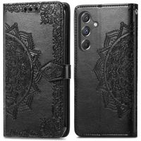 imoshion Etui de télephone Mandala Samsung Galaxy A15 (5G/4G) - Noir