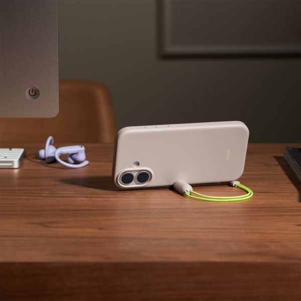 Beats Coque avec support avec MagSafe et contrôle de caméra Apple iPhone 17 - Lime Stone