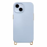 Selencia Coque arrière Rivièra avec MagSafe avec crochets amovibles Apple iPhone 14 / 13 - Powder Blue