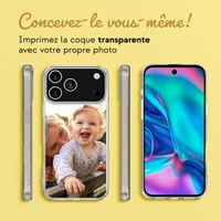 Concevez votre propre coque transparente Apple iPhone 17 Pro Max - Transparent