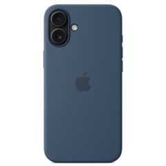 Apple Coque en silicone MagSafe Apple iPhone 16 Plus - Denim