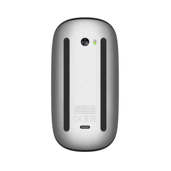 Apple Magic Mouse - Souris sans fil avec surface Multi-Touch - USB-C - Noir
