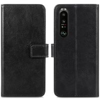imoshion Étui de télephone portefeuille de luxe Sony Xperia 1 III - Noir