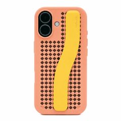 Callbuddy Coque avec strap Apple iPhone 17 - Coral Pop