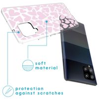 imoshion Coque Design Samsung Galaxy A42 - Full of Hearts Pink