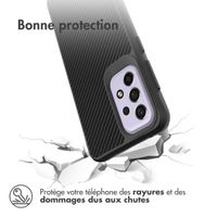 imoshion Rugged Hybrid Carbon Case Samsung Galaxy A33 - Noir