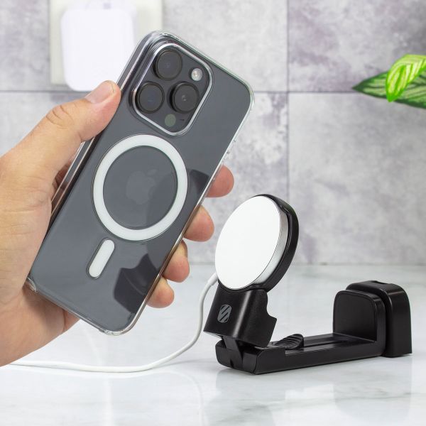 Scosche Travel Mount avec MagSafe – Support téléphone – Réglable – Magnétique – Noir