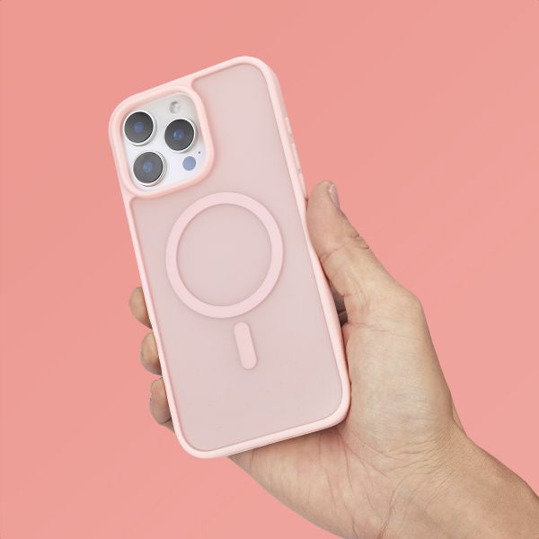 imoshion Coque Color Guard avec MagSafe Apple iPhone 16 Pro Max - Rose clair