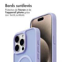 imoshion Coque Color Guard avec MagSafe Apple iPhone 15 Pro Max - Lilas