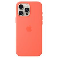 Apple Coque en silicone MagSafe Apple iPhone 16 Pro Max - Tangerine Orange