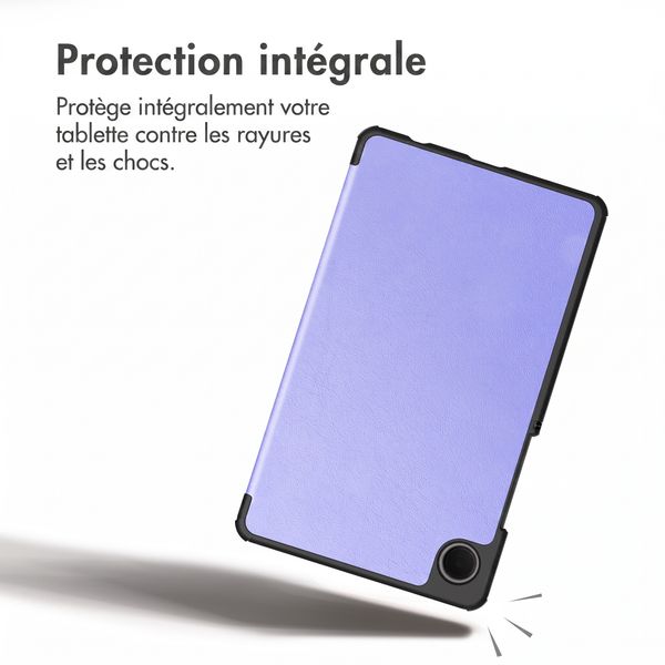imoshion Coque tablette Trifold Samsung Galaxy Tab A11 / A9 8.7 pouces - Lila