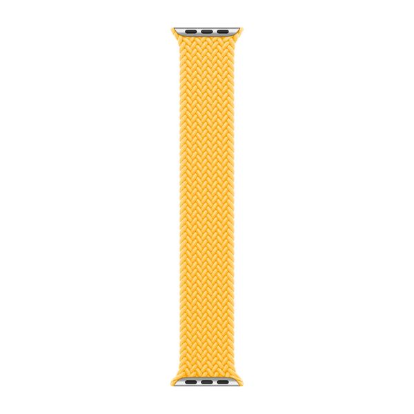 Apple Bracelet Solo tressé Apple Watch | 44/45/46/49 mm - Taille 6 - Sunshine