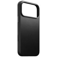 Nomad Coque arrière Traditional Leather avec MagSafe Apple iPhone 18 Pro Max - Black