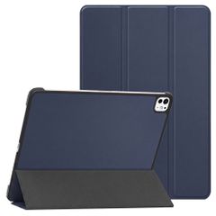 imoshion Coque tablette Trifold Apple iPad Pro 11 (2022 / 2021 / 2020 / 2018) - Bleu foncé