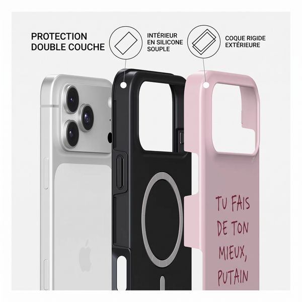 Burga Coque Tough MagSafe Apple iPhone 18 Pro - Your Best