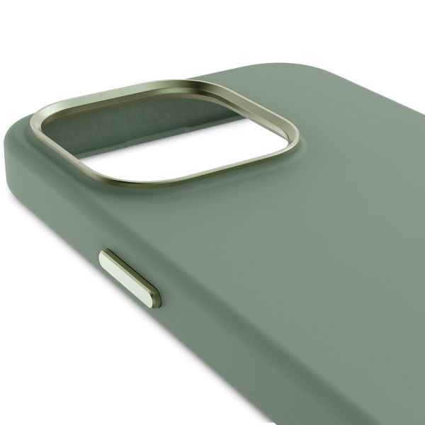 Decoded Coque en silicone MagSafe Apple iPhone 15 Pro Max - Sage Leaf Green