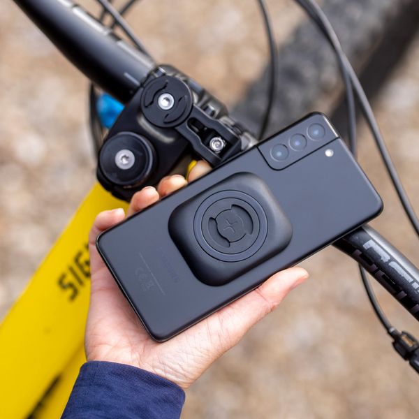 SP Connect Bike Bundle Universal Interface SPC+ support de téléphone pour vélo - Adaptateur pour accessoires SPC+ - Noir