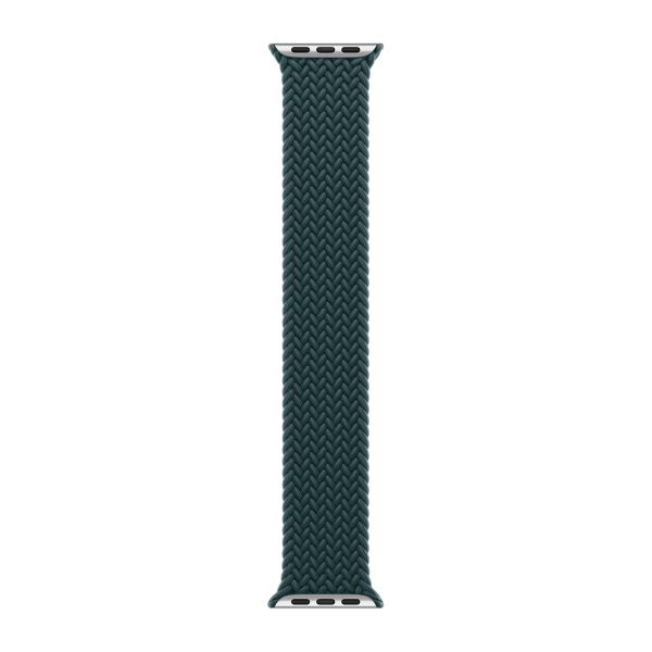 Apple Bracelet Solo tressé Apple Watch | 38/40/41/42 mm - Taille 3 - Rainforest