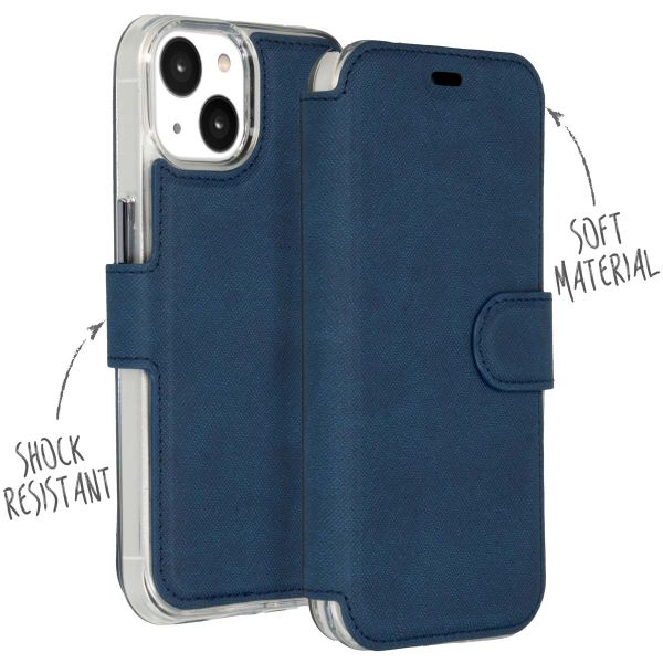 Accezz Étui de télephone Xtreme Wallet Apple iPhone 14 Plus - Bleu foncé