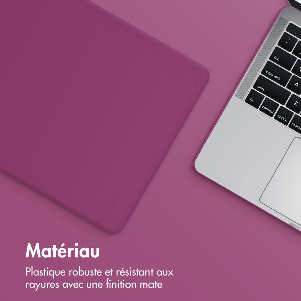 imoshion Coque rigide Apple MacBook Pro 14 pouces (2021 / 2023 M3 chip / 2024 M4 chip / 2025 M5 chip) - Bordeaux