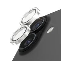 PanzerGlass Protection Caméra Hoops Optic Rings Apple iPhone 17 - Argent Pailleté