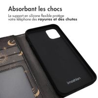 imoshion Étui de télephone portefeuille Design Apple iPhone 11 - Sky Black
