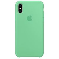 Apple Coque en silicone Apple iPhone X / Xs - Spearmint