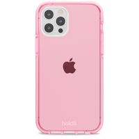 Holdit Seethru Case Apple iPhone 12 (Pro) - Bright Pink