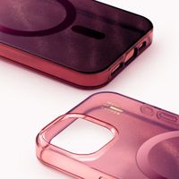 iDeal of Sweden Coque Clear MagSafe Apple iPhone 17e / 16e / 15 / 14 / 13 - Cherry Lacquer