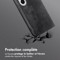 imoshion Étui de téléphone portefeuille Slim Samsung Galaxy S26 - Noir
