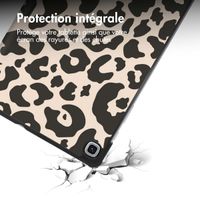 imoshion Coque tablette Design Trifold Samsung Galaxy Tab S6 Lite (2020/2022/2024)  - Leopard