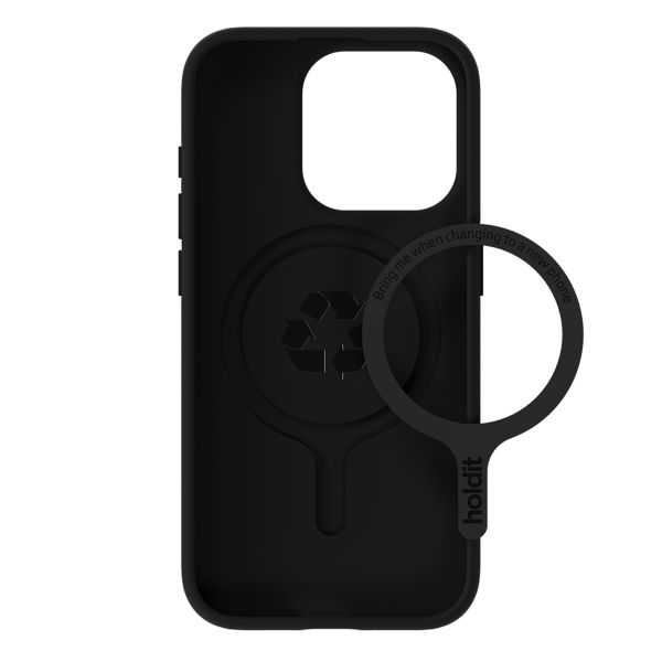 Holdit Coque MagSafe Apple iPhone 15 Pro - Black