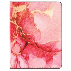 Selencia Étui passeport - Protège-Passeport en similicuir - Rosy Marble