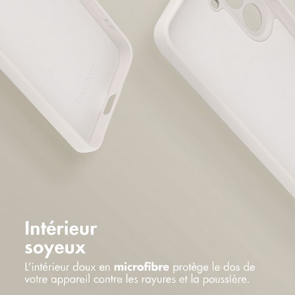 imoshion Coque Couleur avec MagSafe Samsung Galaxy S26 FE - Beige