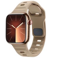 imoshion Bracelet Active Sport en silicone Apple Watch | 44/45/46/49 mm - Marron