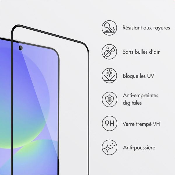 Accezz Protecteur d'écran en verre trempé + Applicateur Samsung Galaxy A36