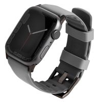 Uniq Bracelet Linus AiroSoft™ en silicone Apple Watch | 38/40/41/42 mm - Chalk Grey