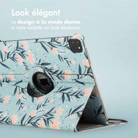 imoshion Coque tablette Design rotatif à 360° Apple iPad Air 13 pouces (2026) M4 / (2025) M3 / (2024) M2 - Flowers
