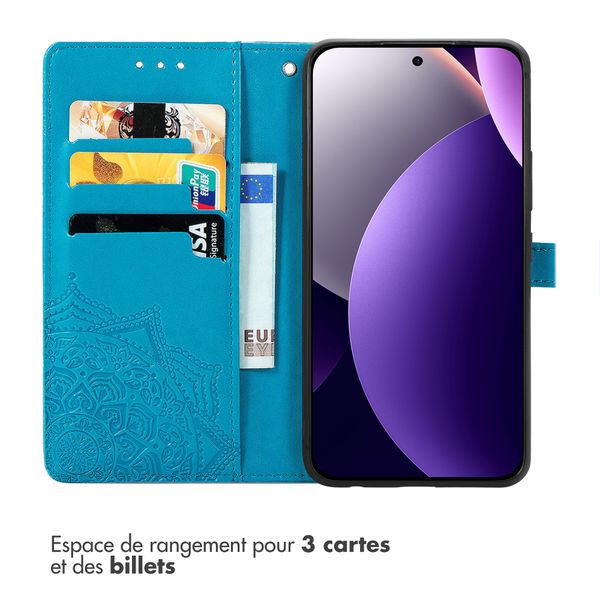 imoshion Etui de télephone Mandala Xiaomi Redmi Note 15 Pro Plus (5G) - Turquoise
