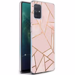 imoshion Coque Design Samsung Galaxy A71 - Pink Graphic