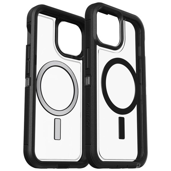 OtterBox Coque Defender Pro avec MagSafe Apple iPhone 15 - Transparent