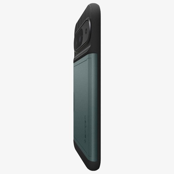 Spigen Coque Slim Armor Google Pixel 9 / 9 Pro - Abyss Green