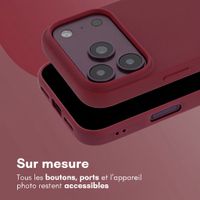 imoshion Coque Couleur Apple iPhone 18 Pro / 17 Pro - Bordeaux