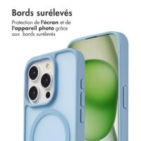 imoshion Coque Color Guard avec MagSafe Apple iPhone 15 Pro - Bleu clair