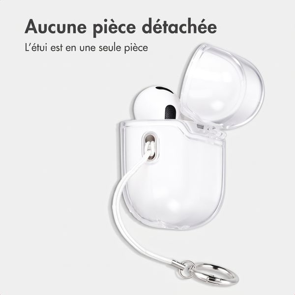 imoshion Coque souple Clear Apple AirPods Pro 2 - Transparent