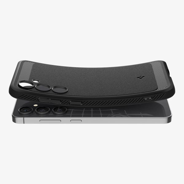 Spigen Coque Rugged Armor Samsung Galaxy S24 FE - Matte Black