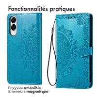 imoshion Etui de télephone Mandala Samsung Galaxy A17 (5G) / (4G) - Turquoise