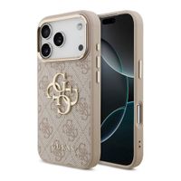 Guess Coque 4G Metal Logo Backcover Apple iPhone 18 Pro / 17 Pro - Pink