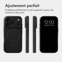 Accezz Coque Grip avec MagSafe Apple iPhone 18 Pro Max / 17 Pro Max - Noir