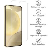 Accezz Protection d'écran en verre trempé 2-pack Samsung Galaxy S24 Plus / S25 Plus